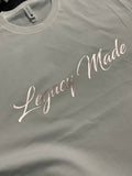 Legacy Made Elegant Original Unisex T-shirt in Rose Gold Shirt